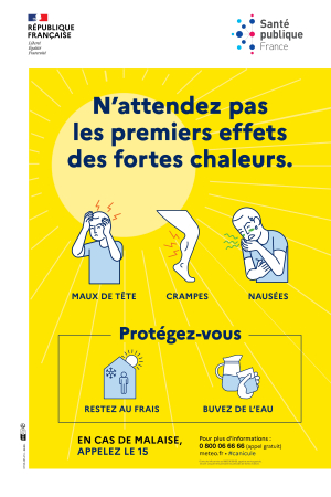 affiche canicule