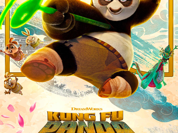 Kung Fu panda 4 cine plein air