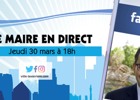 Facebook live du Maire