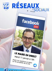 Facebook Live du Maire