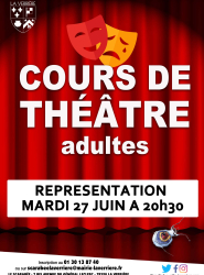 Atelier theatre Adultes
