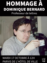 Hommage Dominique Bernard