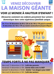 LA MAISON GEANTE - Animation CSC Decembre 2023