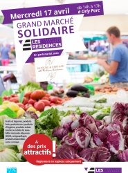 Grand marché solidaire Avril 2024