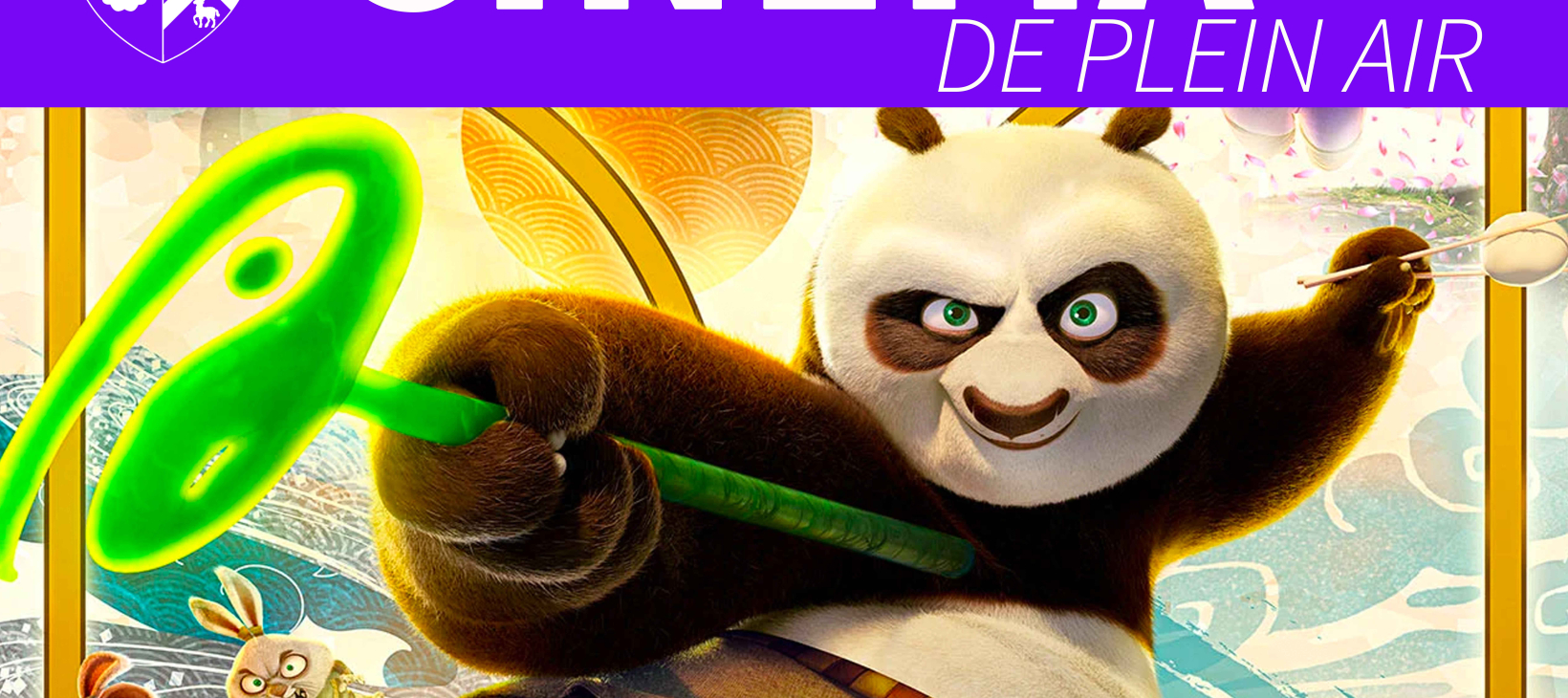 Kung Fu panda 4 cine plein air