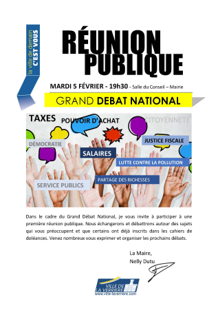 image flyer grand débat national