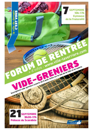 AFFICHE VIDE GRENIERS ET FORUM