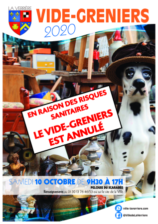Annulation vide-greniers
