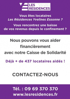 Caisse de solidarté Résidences Yvelines Essonne