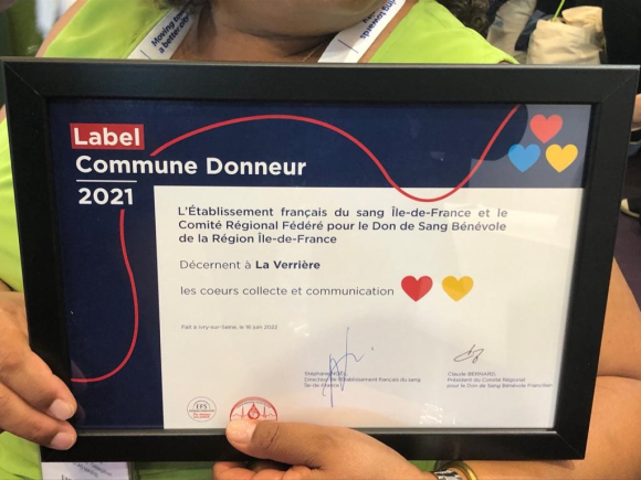 Label commune donneur