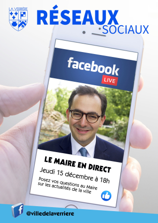Facebook live du Maire