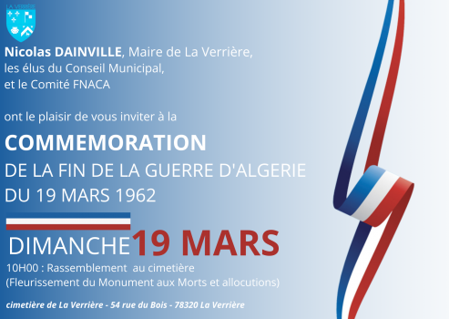 commémoration du 19 mars