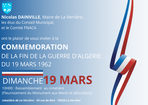 commémoration du 19 mars  