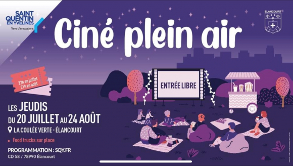 Ciné en plein air