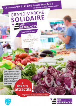 Marché solidaire Novembre 2023