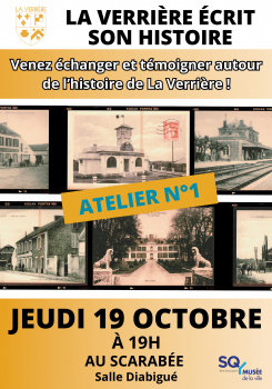 Atelier N°1 : La Verrière écrit son histoire