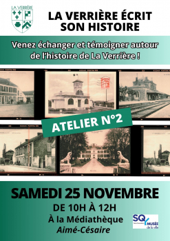 atelier N°2 la verrière écrit son histoire