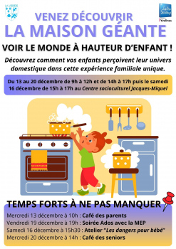 LA MAISON GEANTE - Animation CSC Decembre 2023
