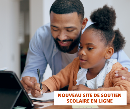 Nouveau site soutien scolaire pour les familles