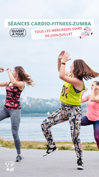 cardio zumba fitness été 2024