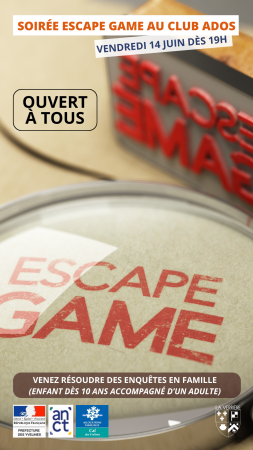 escape game au club ados