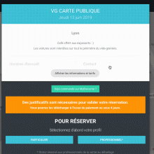 Tutoriel réservation d'emplacement et paiement en ligne