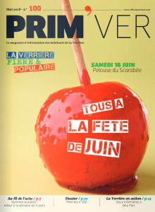 Couverture Prim'ver n°100 - mai 2018