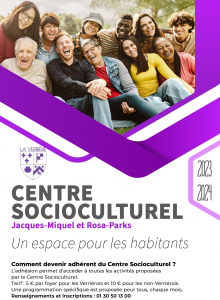 Plaquette de présentation du Centre socioculturel 2023 / 2024