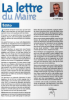 Couverture - Lettre du maire - La Verrière - avril 2014