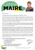 Lettre Madame la Maire de La Verrière.