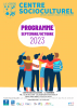 Plaquette de la programmation des Centres socioculturels - Septembre/ Octobre 2023 
