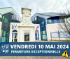 Fermeture exceptionnelle